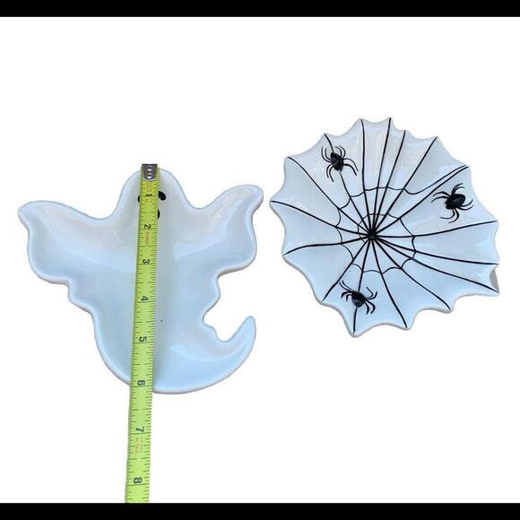 Target Home Halloween Ghost Spider Shaped Serving Dishes Bowl Dining Party Decor - Picture 5 of 7